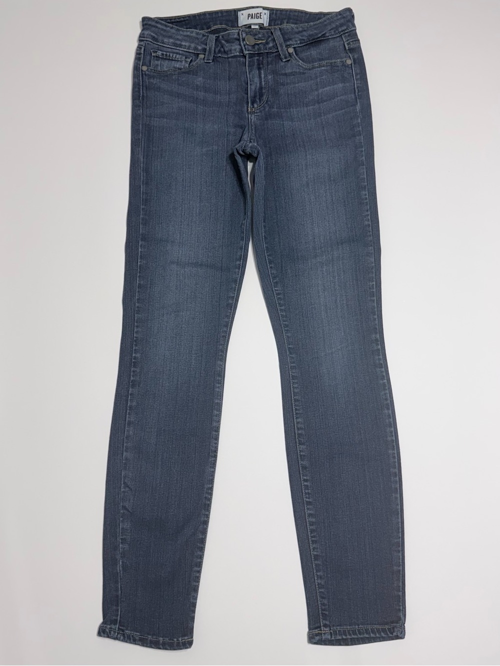 PAIGE Verdugo Low Rise Ankle Jeans Nottingham Wash Size 27